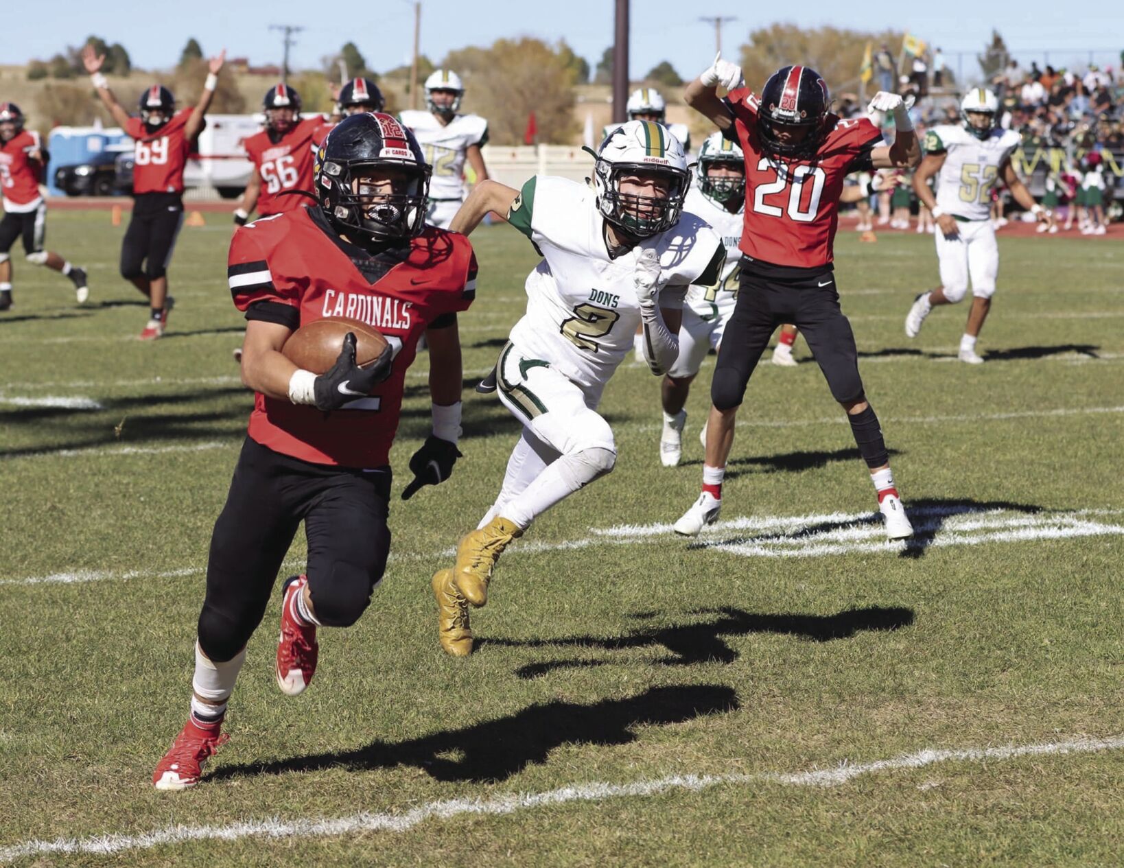 Jesse James Gonzales TD run vs WLV